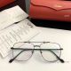 Wholesale Copy Cartier Double Bridge Eyeglasses - Silver Frame Clear Lens  (4)_th.jpg